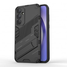Θήκη Κινητού BBR Steel Αντικραδασμική ( Armor - Shockproof ) με ενσωματωμένη βάση στήριξης ( Kickstand ) για SAMSUNG Galaxy A35 5G BLACK